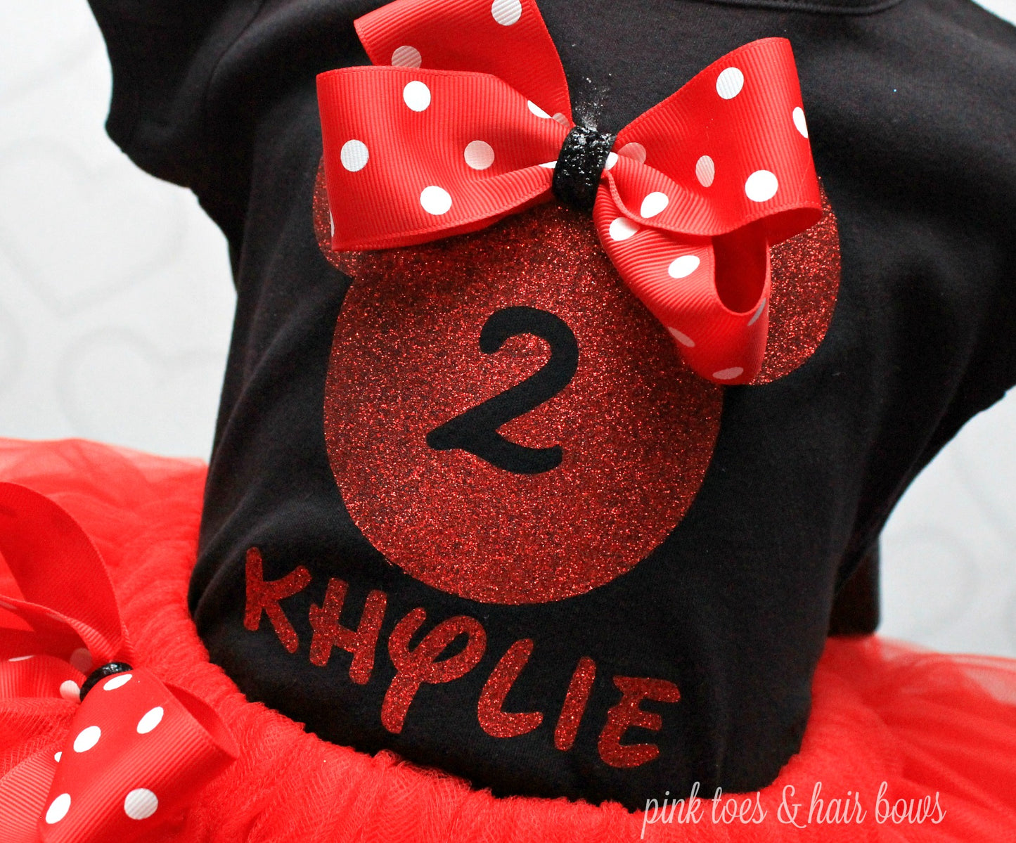 Mouse Tutu set- mouse outfit- mouse birthday outfit
