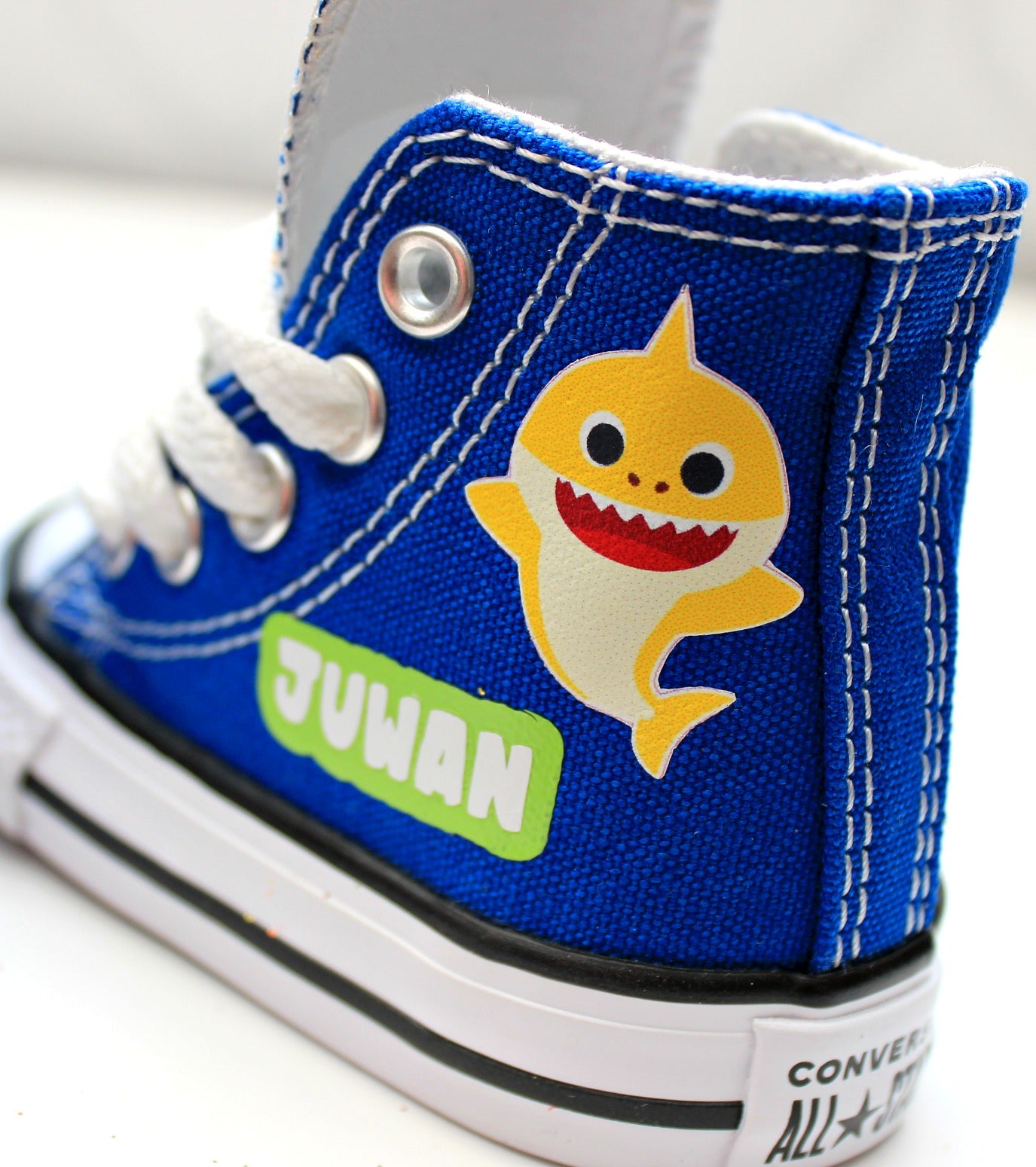 Baby Shark shoes-Baby Shark Converse-Boys Baby Shark Shoes