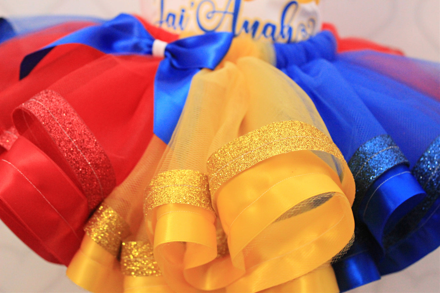 Snow white tutu set- Snow white outfit-Snow white birthday outfit
