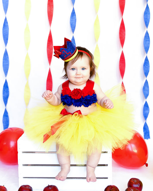 Snow white tutu set-Snow white cake smash Set