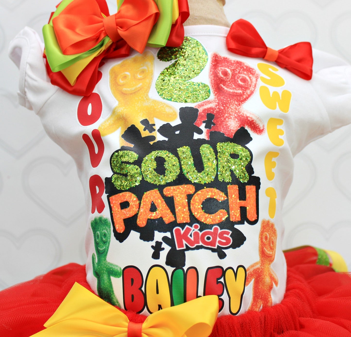 Sour Patch tutu set- Sour Patch outfit-Sour Patch dress