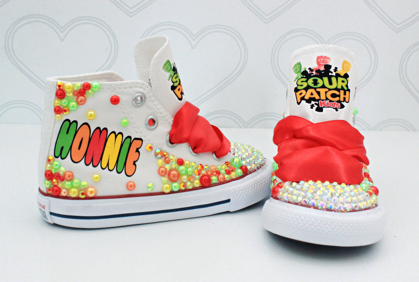 Sour Patch shoes- Sour Patch bling Converse-Girls Sour Patch Shoes-Sour Patch Converse