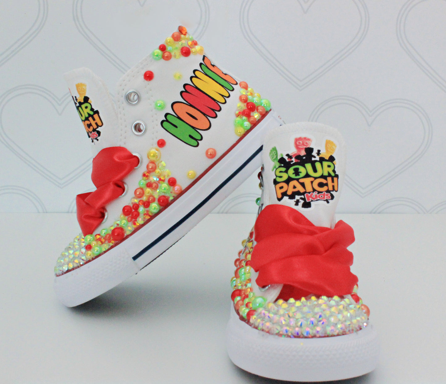 Sour Patch shoes- Sour Patch bling Converse-Girls Sour Patch Shoes-Sour Patch Converse