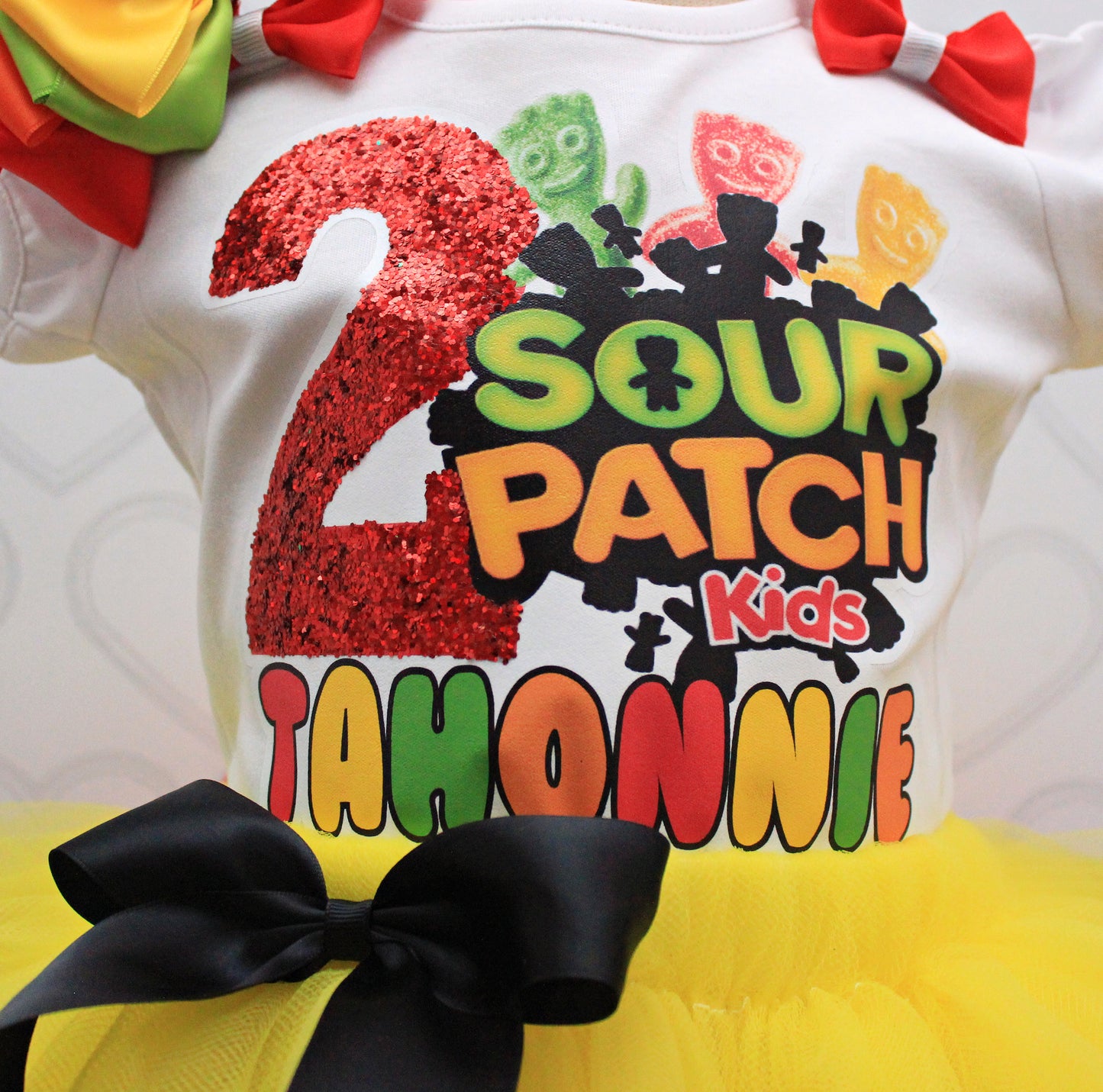 Sour Patch tutu set- Sour Patch outfit-Sour Patch dress
