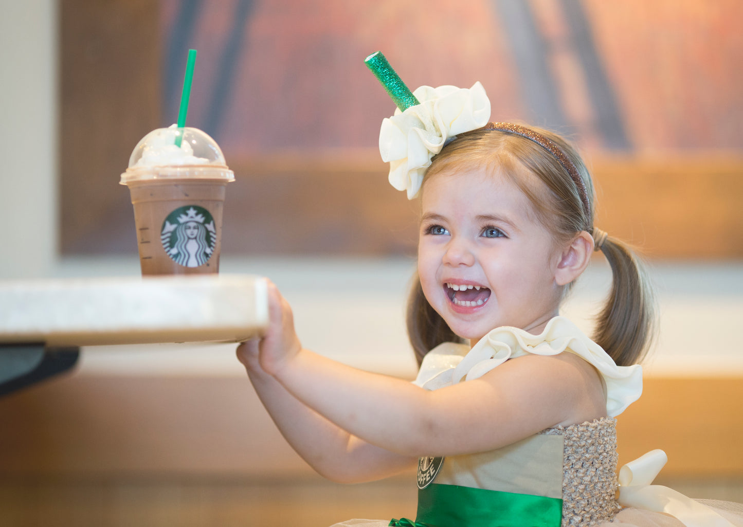 Starbucks Tutu Dress-starbucks costume-starbucks dress