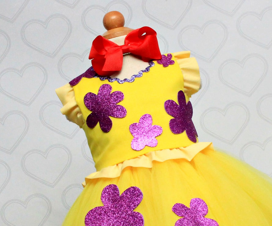 Susie Carmicheal Costume- Rugrats costume- Rugrats tutu dress-Susie carmicheal tutu-susie carmicheal dress