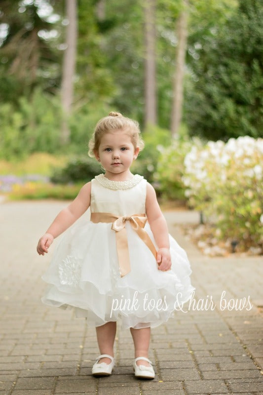 Beige Princess Dress