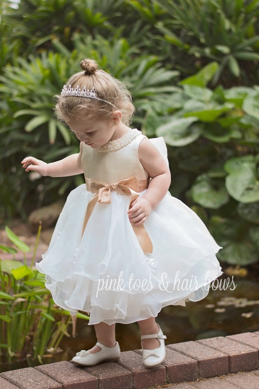 Beige Princess Dress
