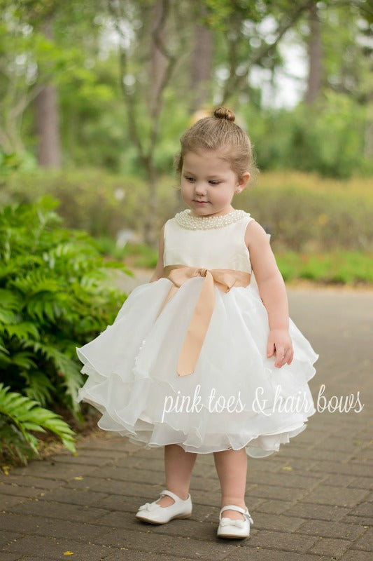 Beige Princess Dress