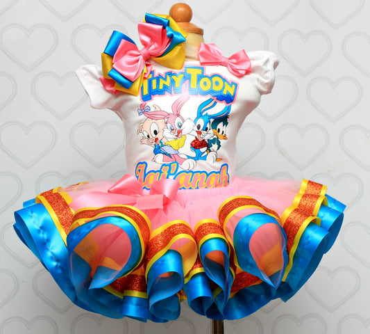 Tiny toons tutu set- tiny toons outfit-tiny toons dress