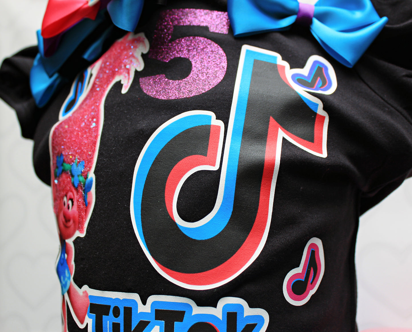 Tik Tok tutu set- Tik Tok outfit-Tik tok dress-Tik Tok Birthday outfit-Troll tutu set