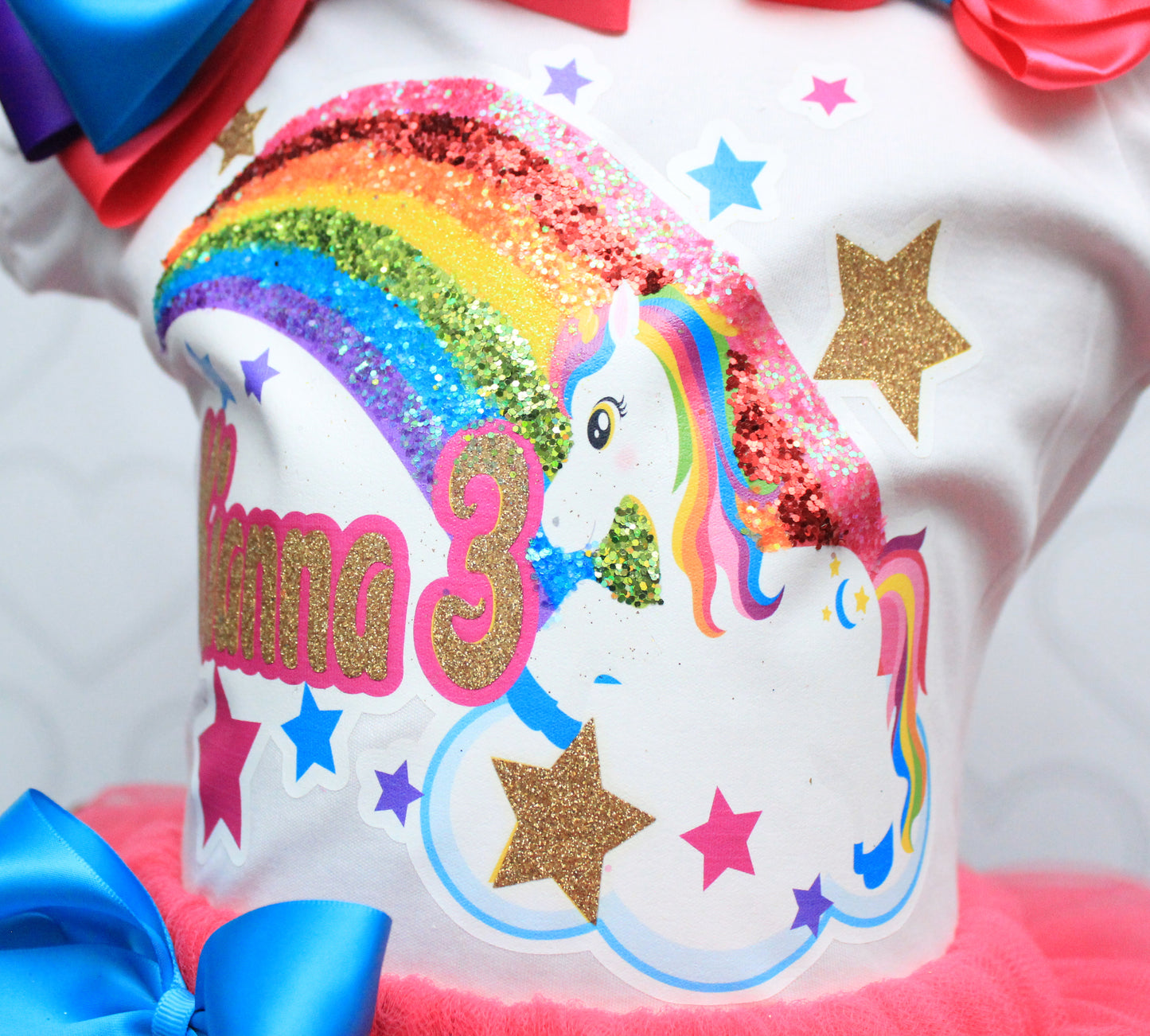Unicorn tutu set-Unicorn outfit-Unicorn dress