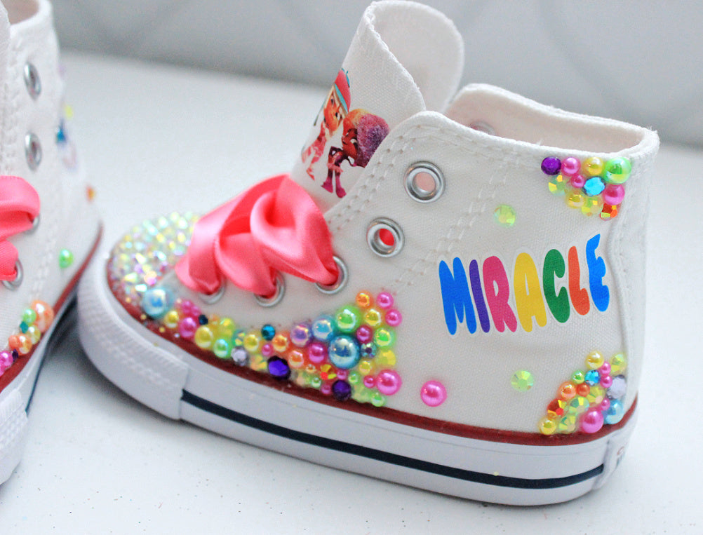 Vannelope shoes- Vannelope bling Converse-Girls Vannelope Shoes-Vannelope Converse-wreck it ralph