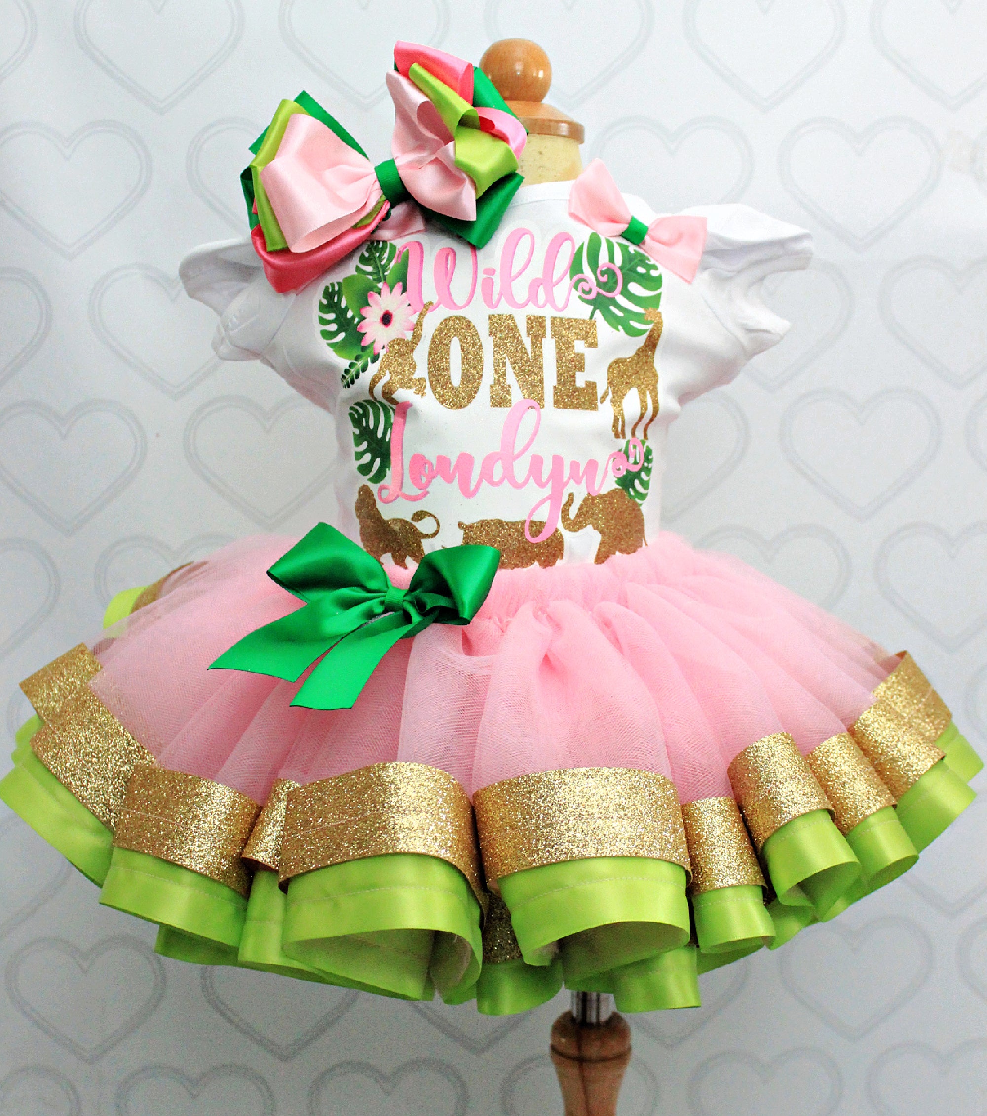 Wild One tutu set- Wild One outfit-Wild One dress-Wild One Birthday ou Pink Toes & Hair Bows Wild One tutu set- Wild One outfit-Wild One dress-Wild One Birthday ou Pink Toes & Hair Bows