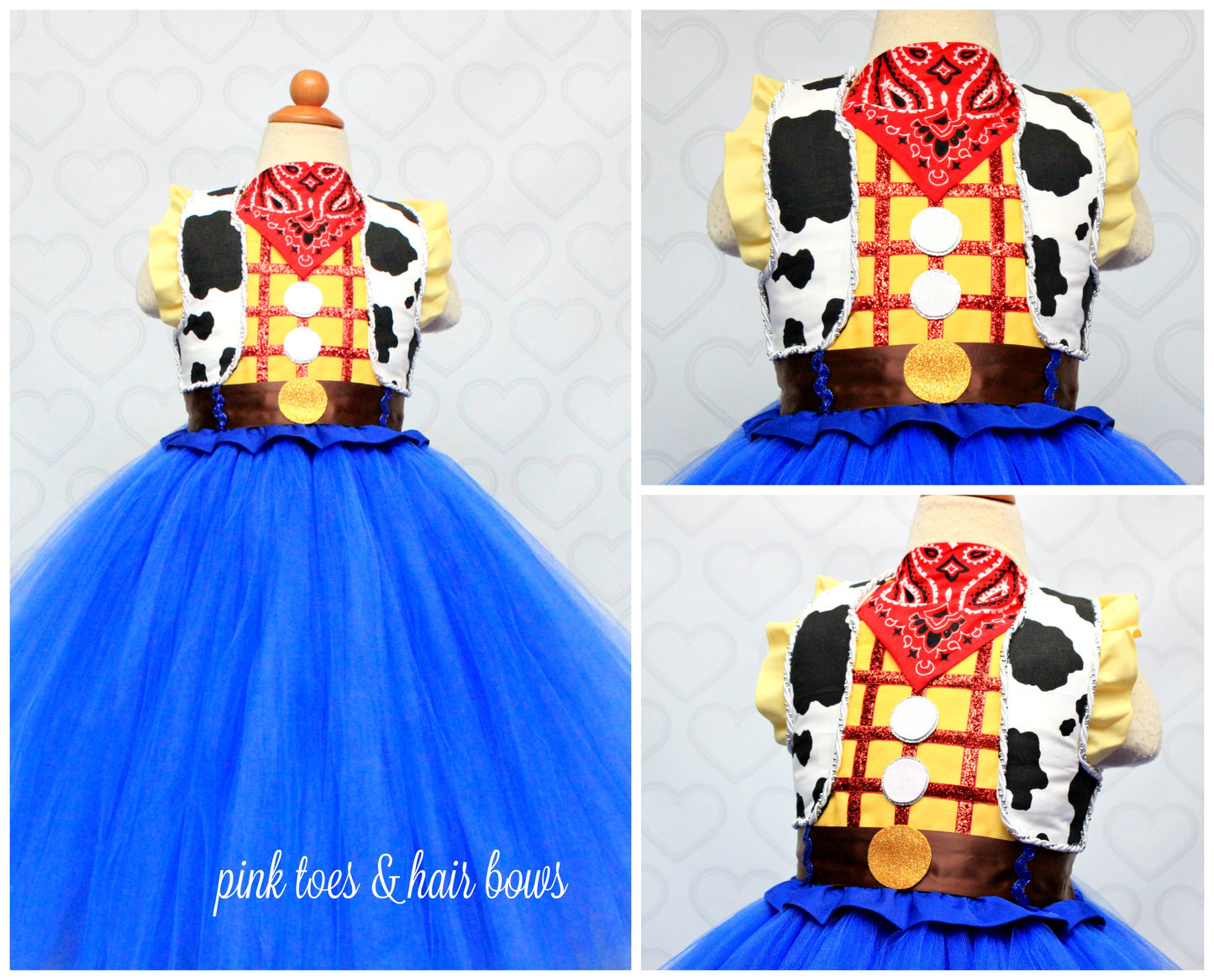 Woody Costume-Woody Tutu Dress- Woody dress-Toy story costume