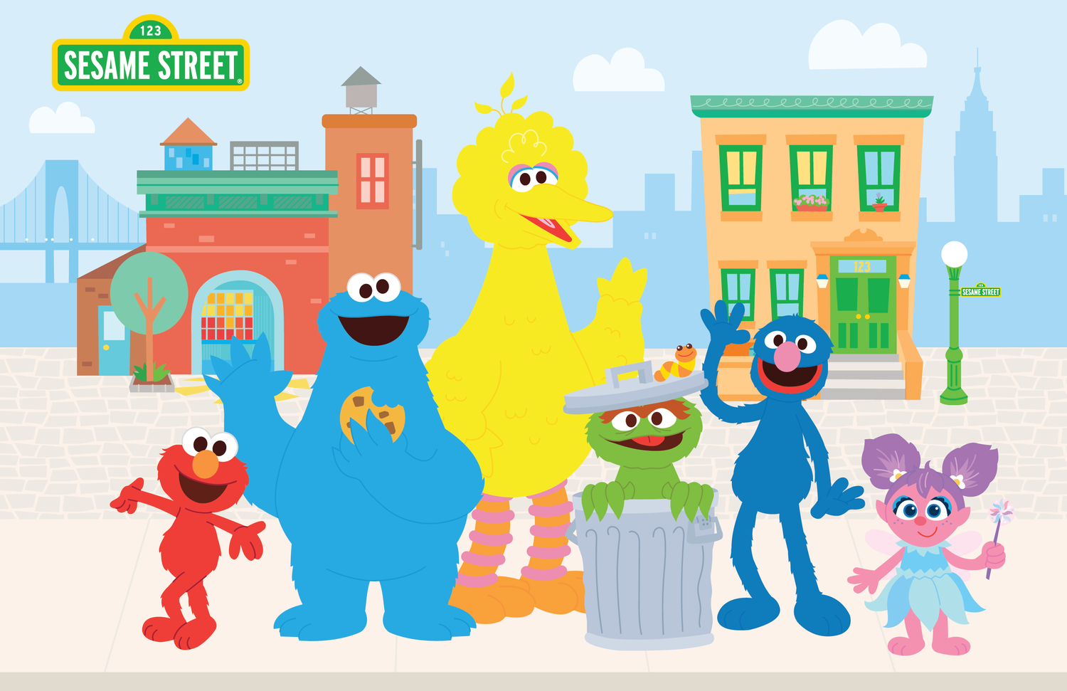 Shop Sesame Street – Pink Toes & Hair Bows