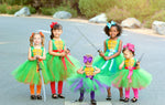 Load image into Gallery viewer, Teenage mutant ninja turtle costume- tmnt costume- tmnt dress- tmnt tutu dress-tmnt tutu
