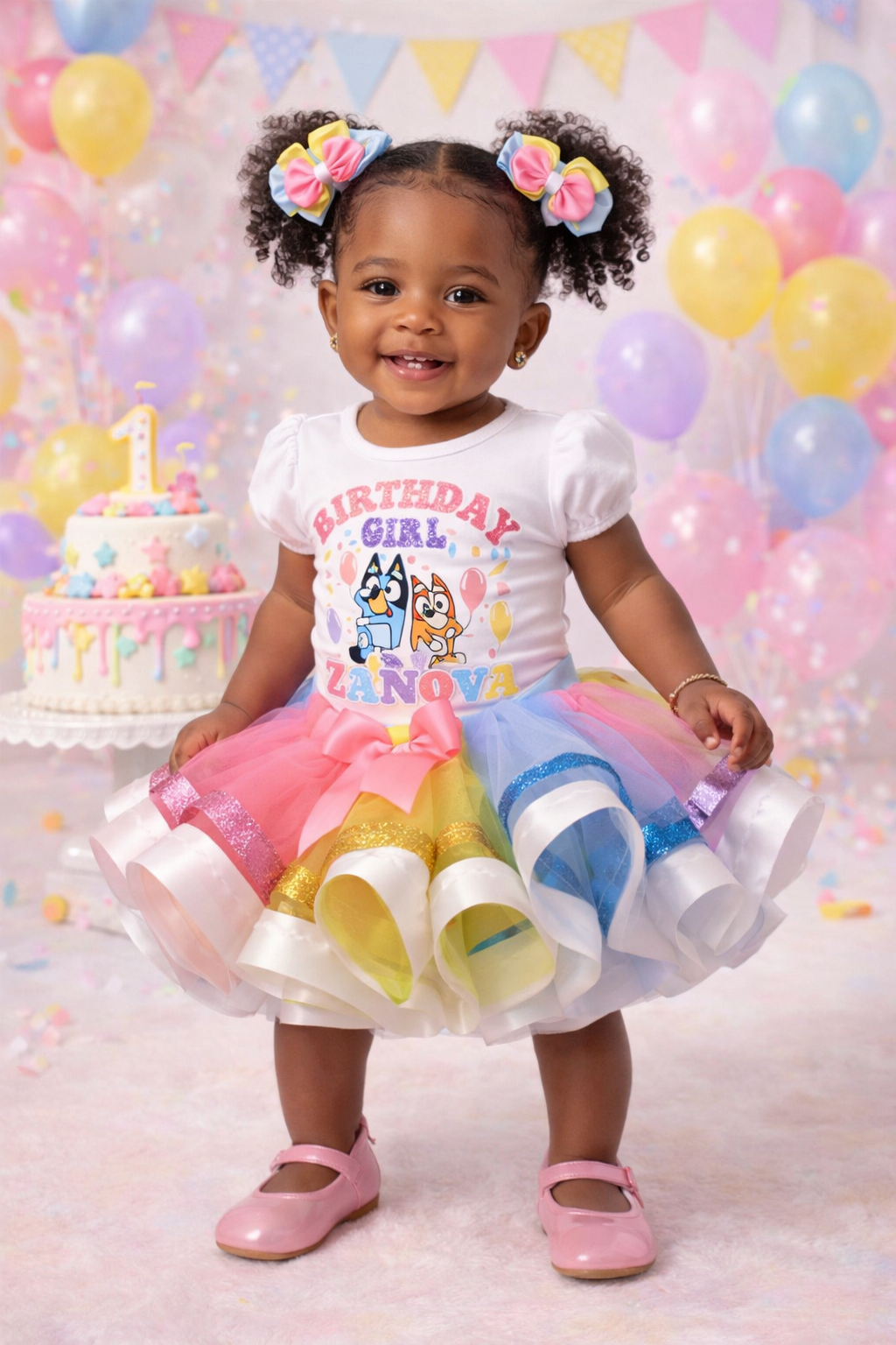 Bluey tutu set-Bluey outfit-Bluey dress-bluey birthday-bluey birthday outfit