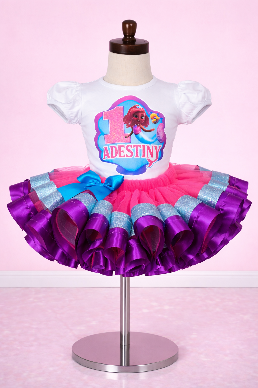 Ariel tutu set-Ariel outfit-Ariel birthday-The little Mermaid Tutu set-The little Mermaid outfit-The little Mermaid dress- Live action little mermaid outfit