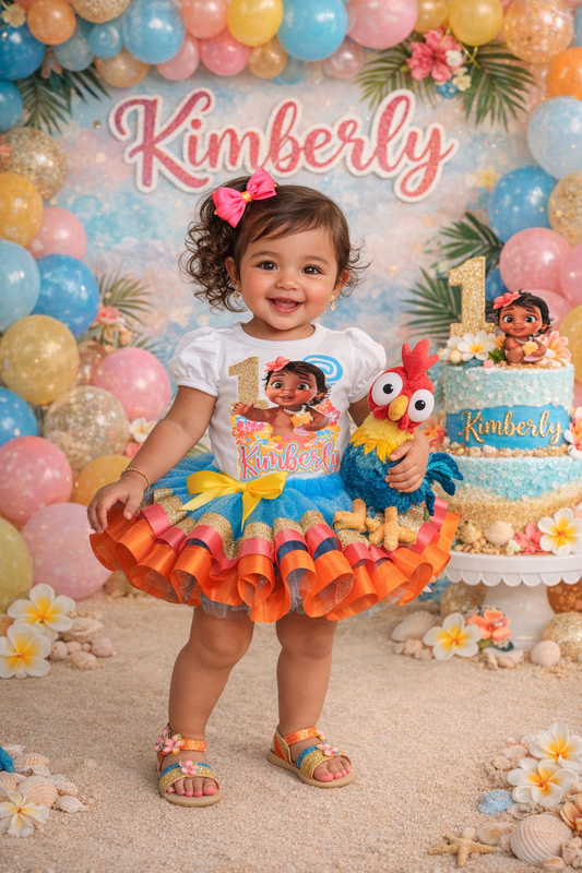 Moana tutu set-Moana outfit-Moana dress-moana birthday