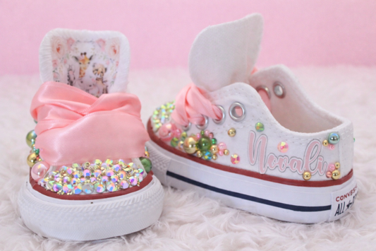 Wild one shoes- Wild one bling Converse-Wild one Shoes-safari shoes