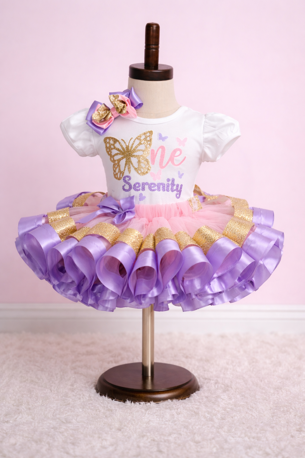 Butterfly tutu set- Butterfly outfit- Butterfly dress-Butterfly birthday