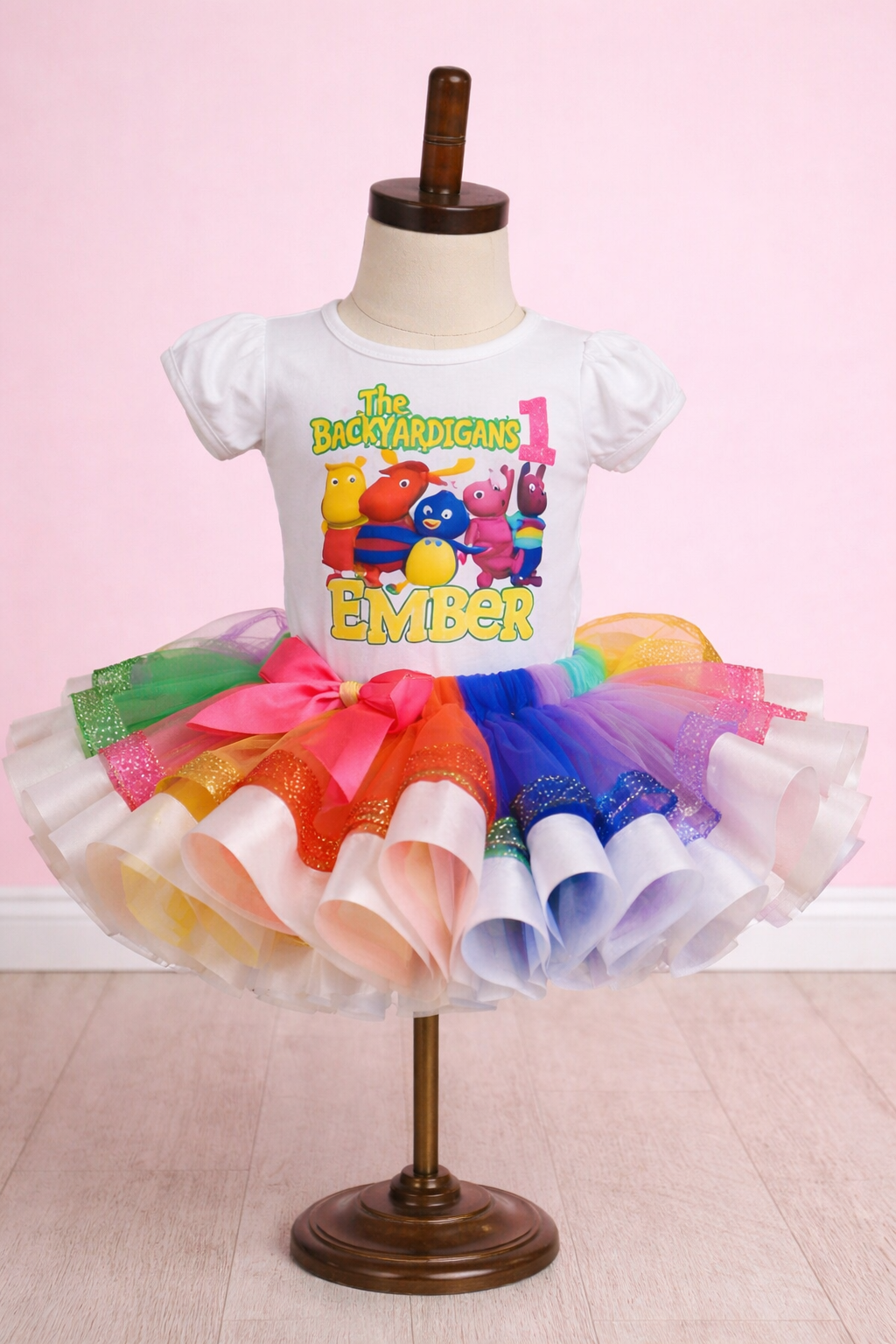 Backyardigans tutu set-Backyardigans outfit-Backyardigans dress