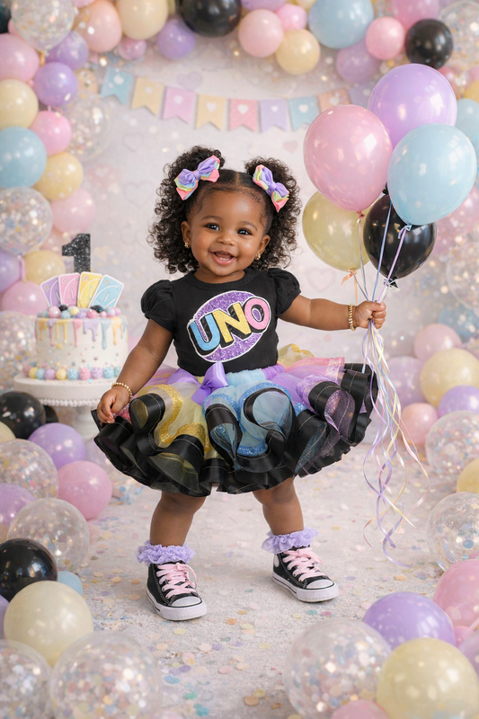 Uno Tutu set- Uno outfit-Uno dress- Uno tutu-Pastel uno tutu set-Pastel uno birthday outfit