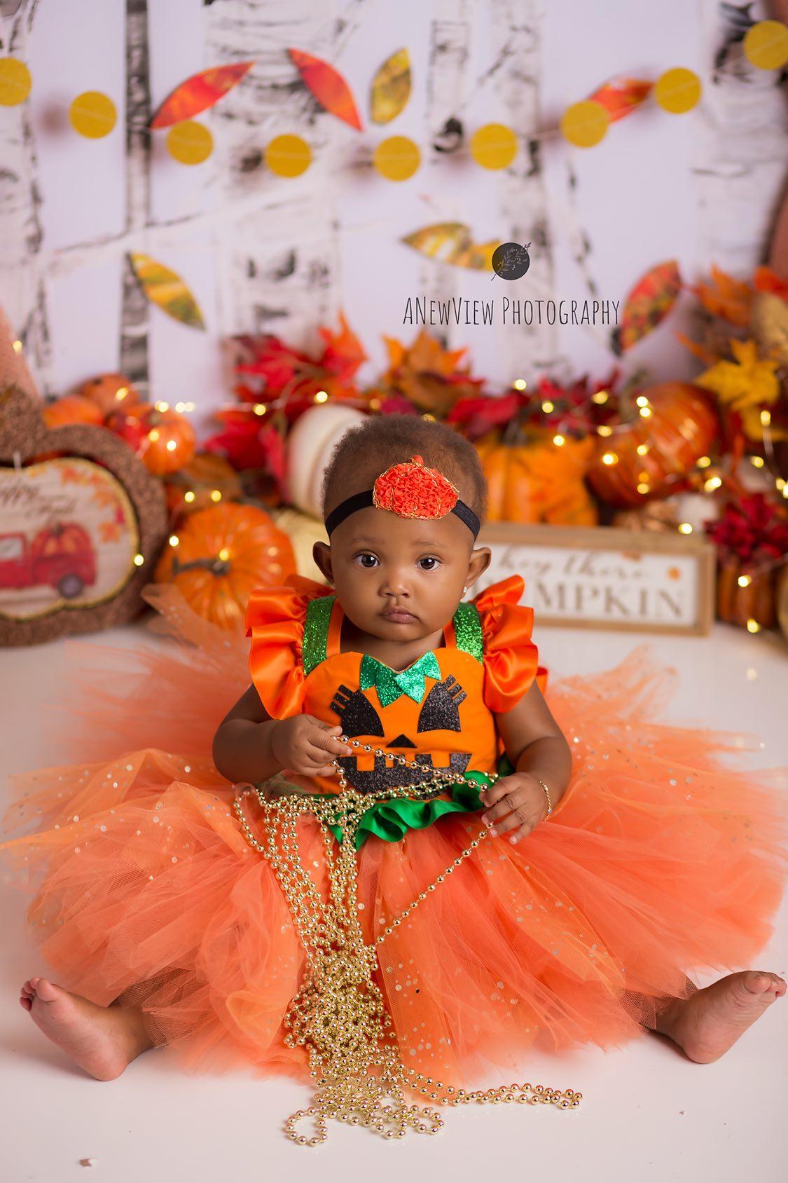 Pumpkin Dress- pumpkin Tutu Dress-pumpkin tutu- pumpkin costume-girly pumpkin dress
