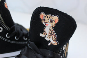 Wild one shoes- Wild one bling Converse-Girls Wild one Shoes-Wild one Converse-two wild-wild safari shoes