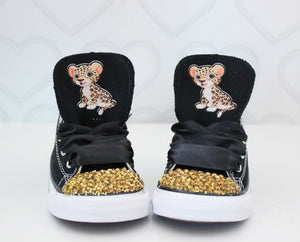 Wild one shoes- Wild one bling Converse-Girls Wild one Shoes-Wild one Converse-two wild-wild safari shoes