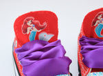 Load image into Gallery viewer, The little mermaid shoes-The little mermaid bling Converse-Girls The little mermaid Shoes
