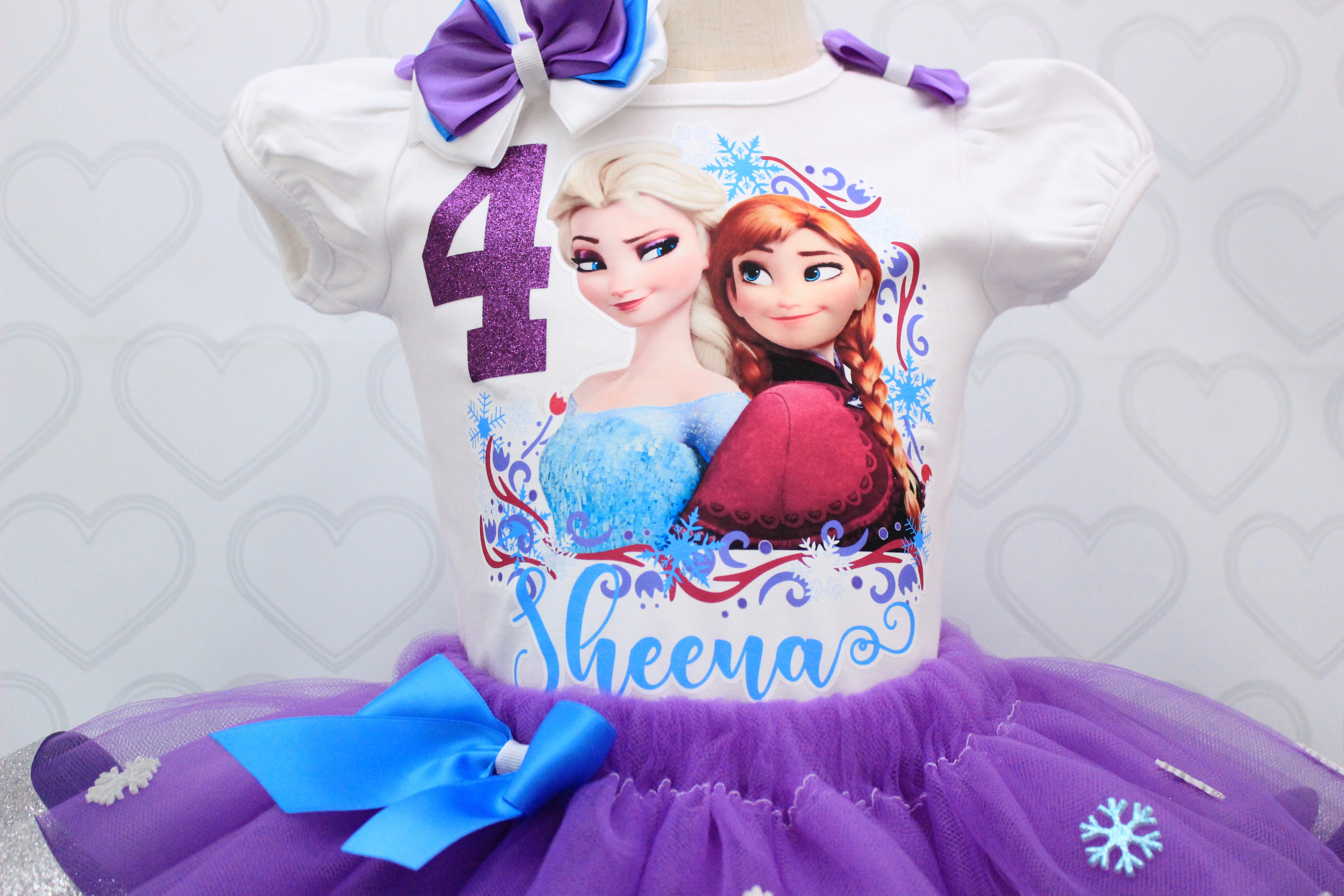 Frozen tutu set-Frozen outfit-Frozen dress-Elsa tutu set-frozen birthday