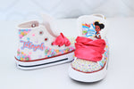 Load image into Gallery viewer, Gracie&#39;s corner shoes- Gracie&#39;s corner bling Converse-Girls Gracie&#39;s corner Shoes-Gracie&#39;s corner Converse
