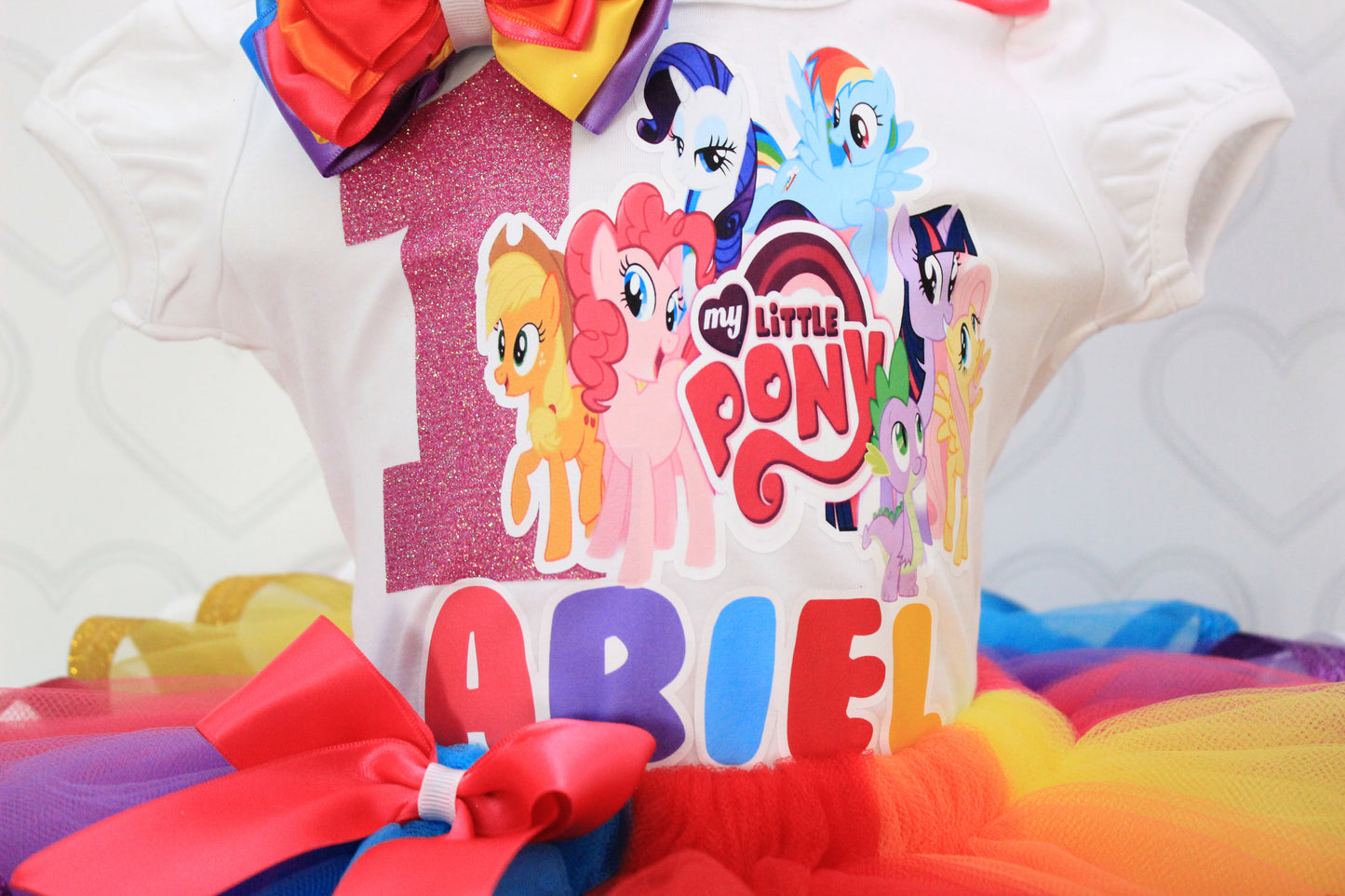 My little pony tutu set- My little pony outfit-My little pony birthday outfit-My little pony birthday