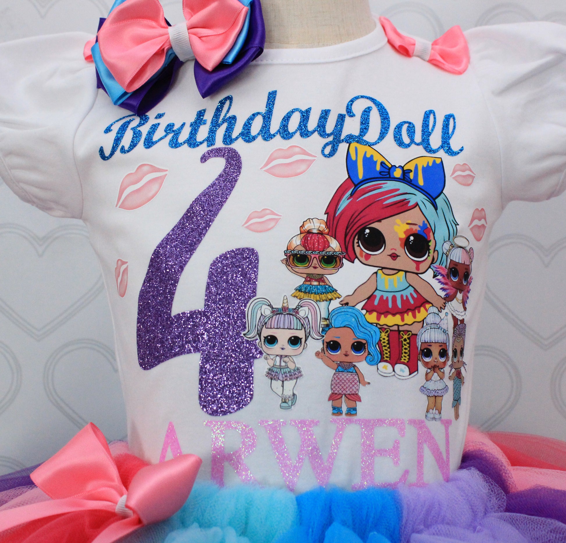 Lol surprise doll tutu set-lol surprise outfit- lol surprise dress-lol surprise birthday Lol surprise doll tutu set-lol surprise outfit- lol surprise dress-lol surprise birthday