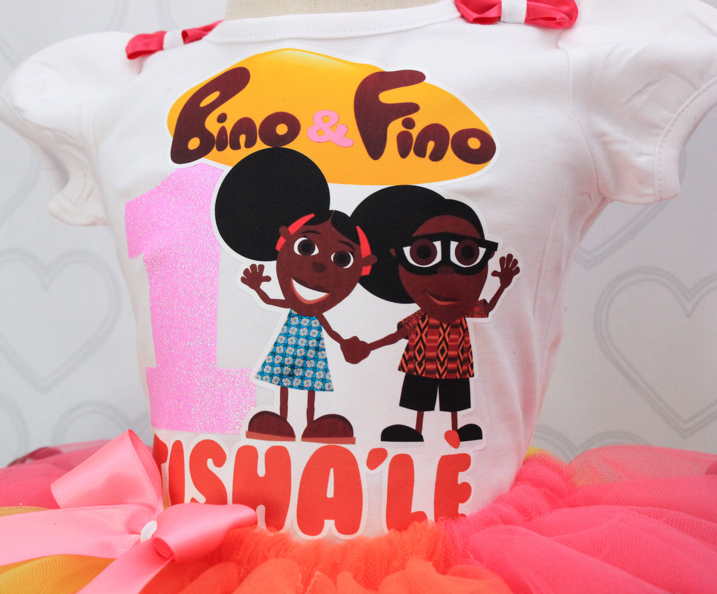 Bino and Fino tutu set- Bino and Fino outfit- Bino and Fino dress-Bino and Fino birthday