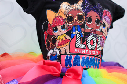 Lol Surprise Birthday Tutu Lol Doll Party Dress SURPRISE! Posh Long Sleeved Glitter Tutu Dress Mia Lol Surprise Birthday Tutu Lol Doll Party Dress SURPRISE! Posh Long Sleeved Glitter Tutu Dress Mia