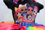Load image into Gallery viewer, Lol surprise doll tutu set-lol surprise outfit- lol surprise dress-Lol surprise birthday-Lol doll
