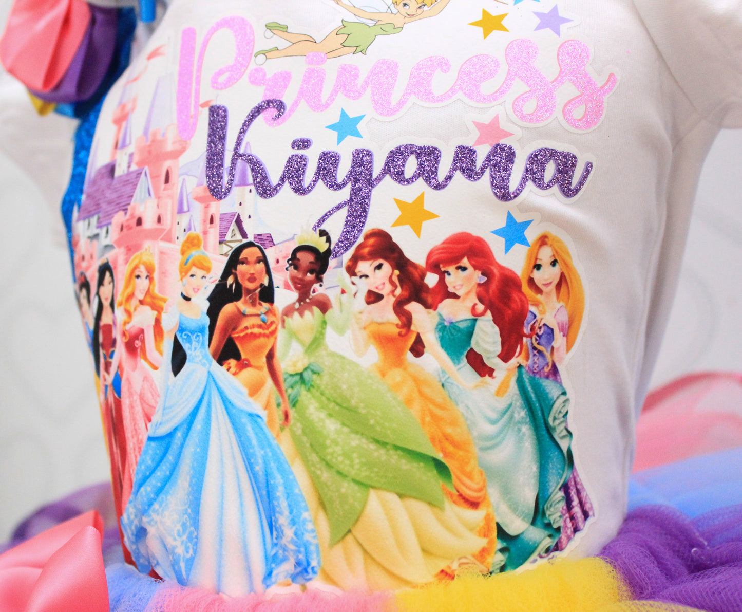 Princess tutu set- Princess outfit-Princess dress-Princess birthday-Disney princess tutu set