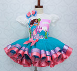 Load image into Gallery viewer, The little Mermaid Tutu set-The little Mermaid outfit-The little Mermaid dress- Live action little mermaid outfit
