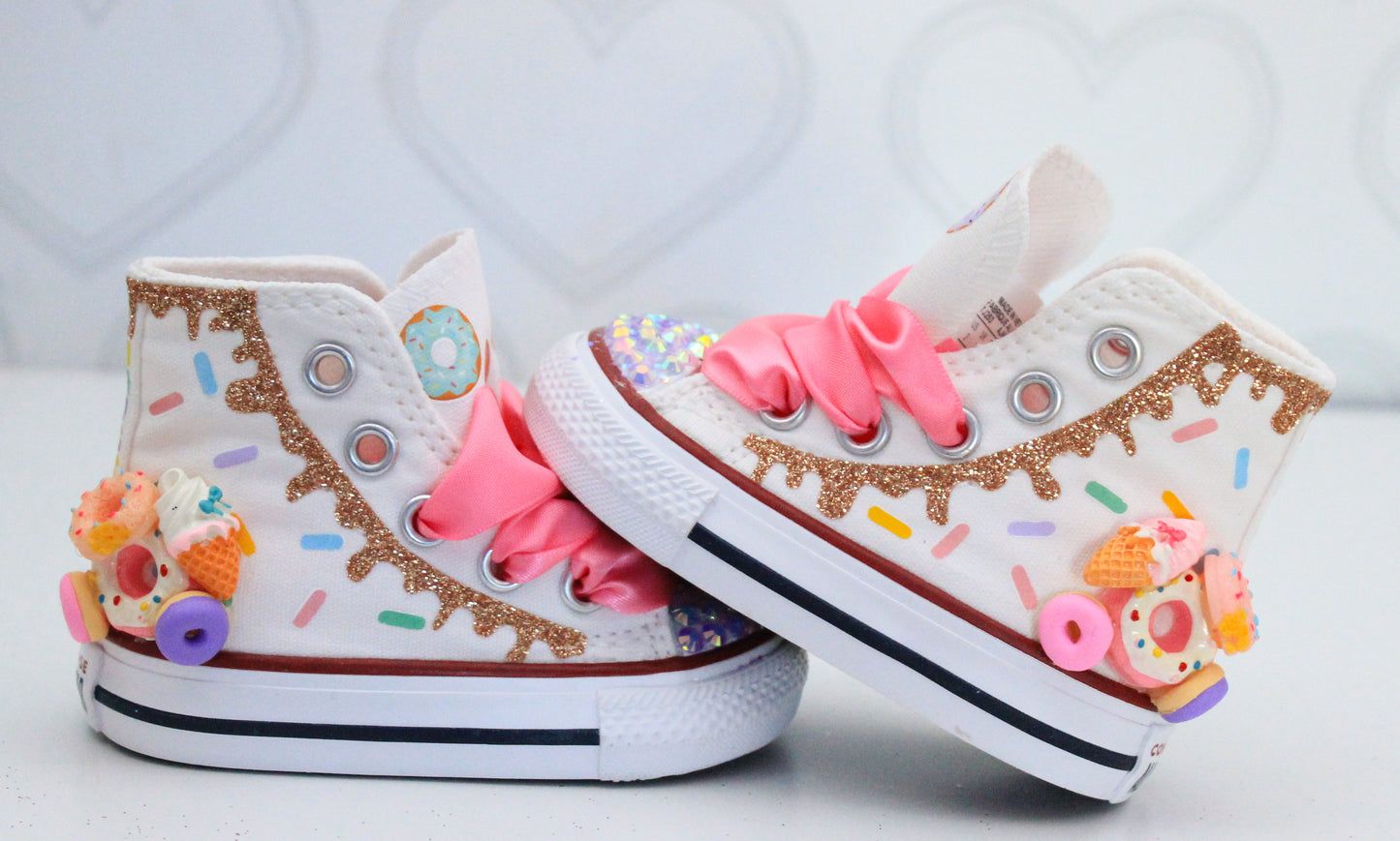 Donut shoes- Donut bling Converse-Donut converse-sweet one converse