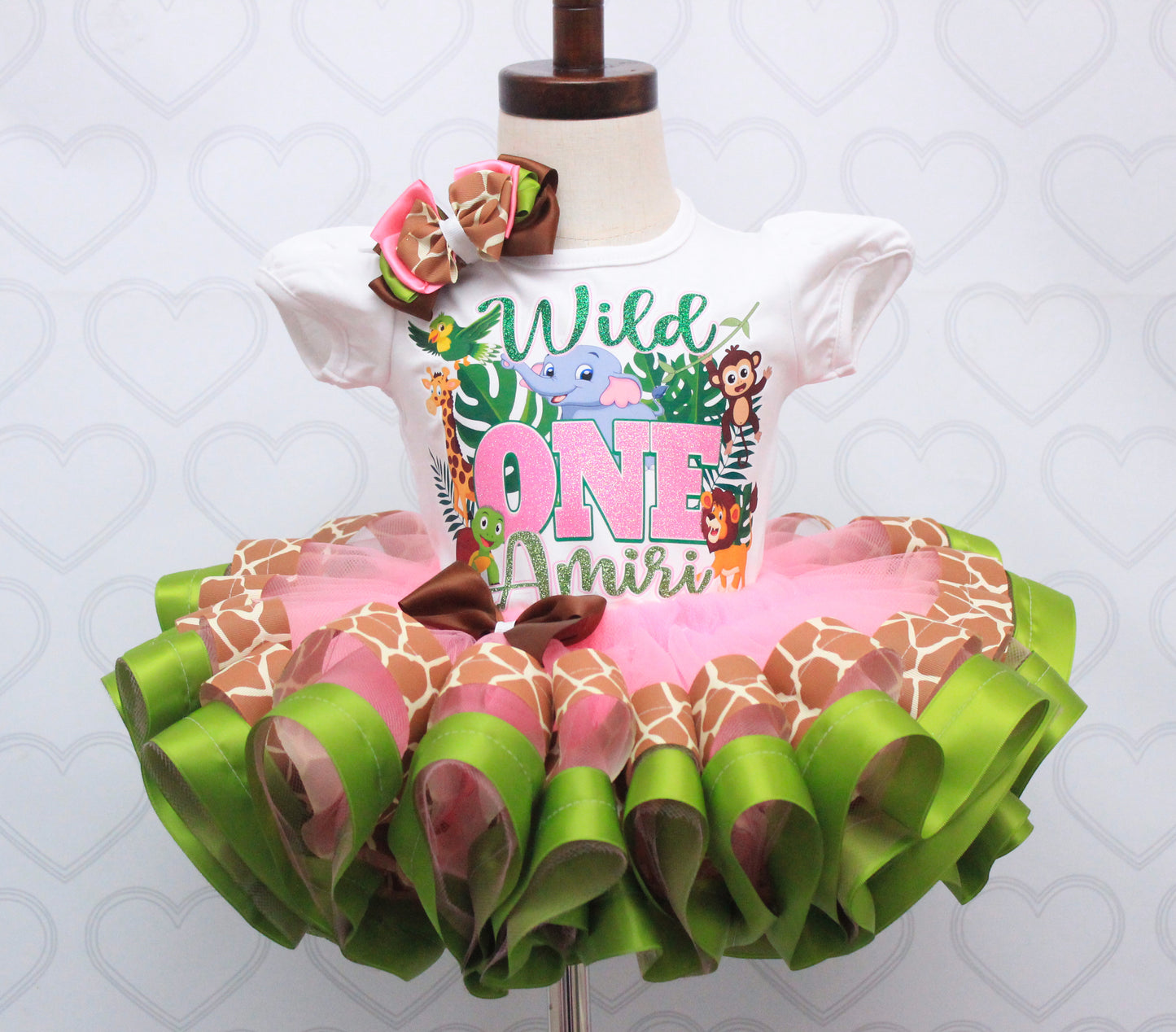 Wild One tutu set- Wild One outfit-Wild One dress-Wild One Birthday outfit