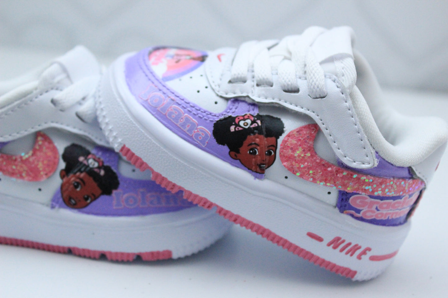 Gracie's Corner shoes-Gracie's Corner air force 1's -Girls af1's Shoes-Custom air force 1's- Toddler air force 1's