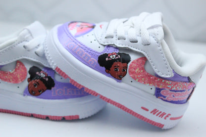 Gracie's Corner shoes-Gracie's Corner air force 1's -Girls af1's Shoes-Custom air force 1's- Toddler air force 1's