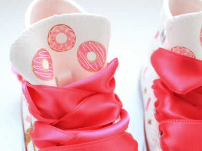 Donut shoes- Donut bling Converse-Donut converse-sweet one converse