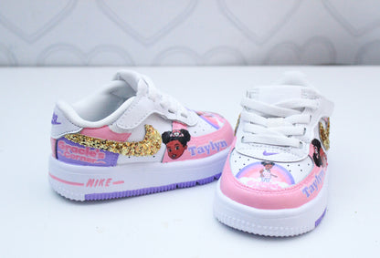 Gracie's Corner shoes-Gracie's Corner air force 1's -Girls af1's Shoes-Custom air force 1's- Toddler air force 1's