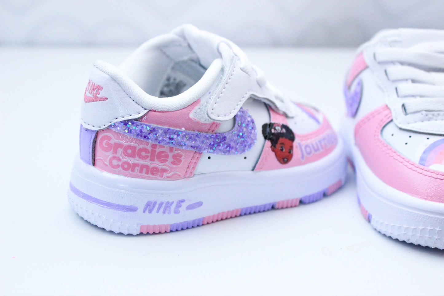 Gracie's Corner shoes-Gracie's Corner air force 1's -Girls af1's Shoes-Custom air force 1's- Toddler air force 1's