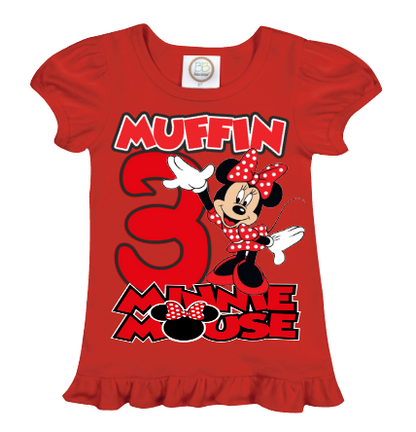 Minnie Mouse Overalls-Minnie Mouse Birthday Overalls-Minnie mouse Birthday outfit