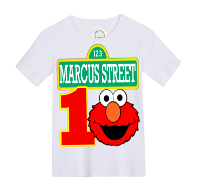 Elmo boys outfit - Elmo Jogger Set- Elmo Birthday outfit